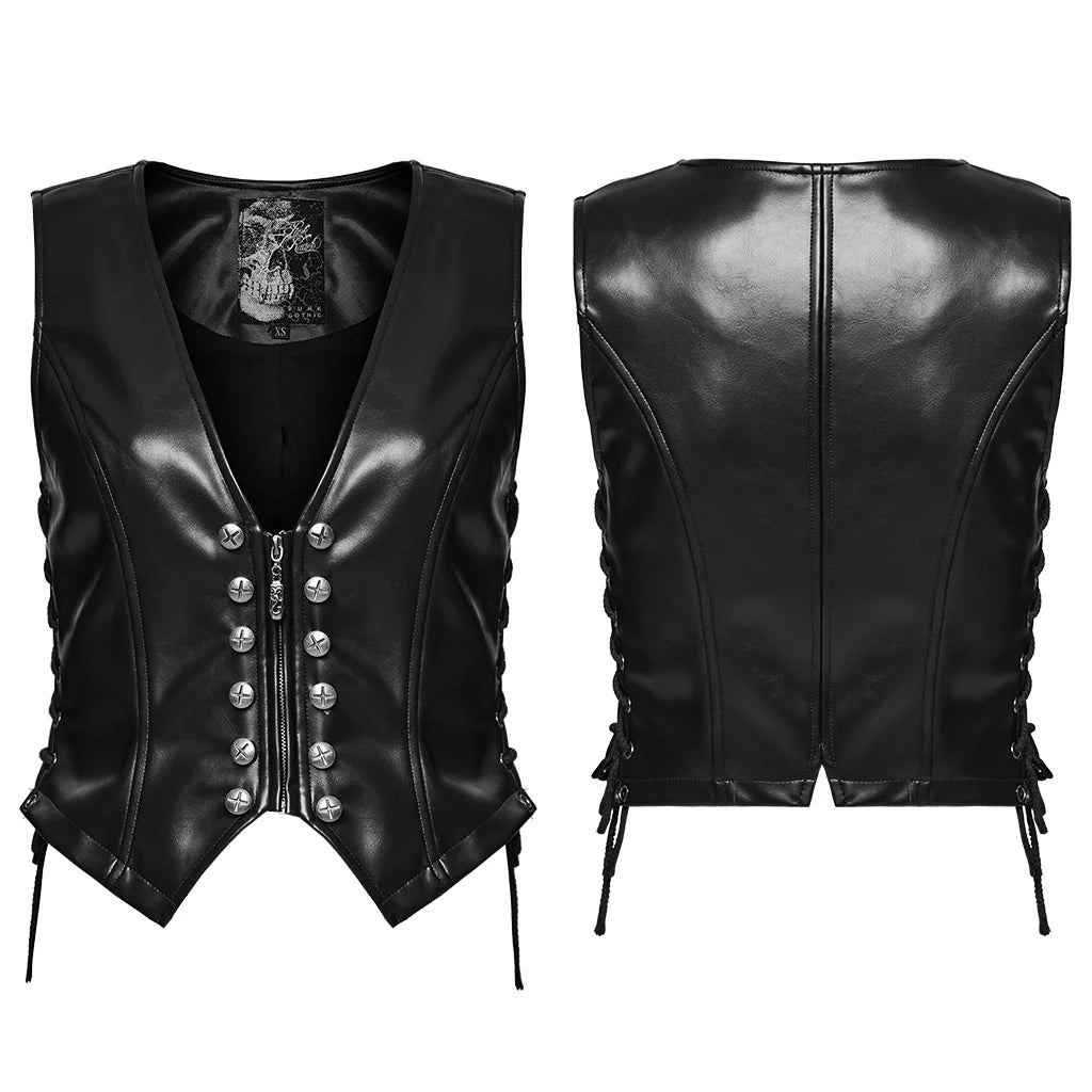Gilets punk à rivets