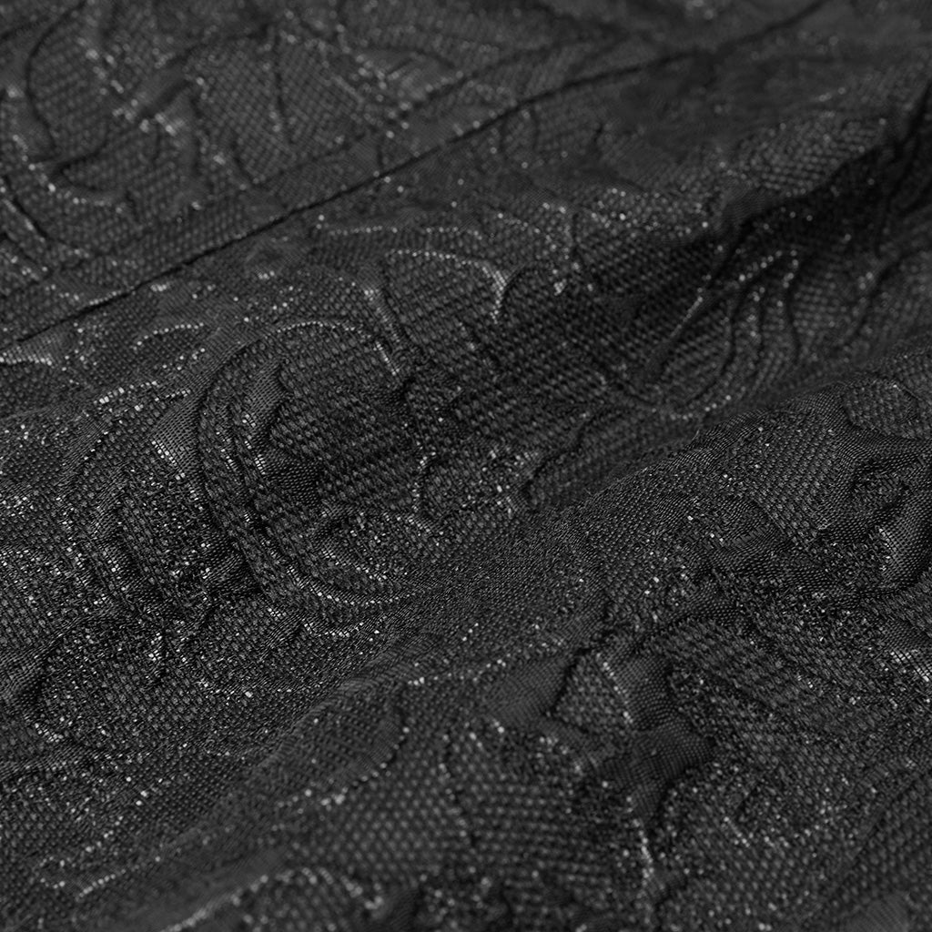 GILET OFFICIER GOTHIQUE NOIR