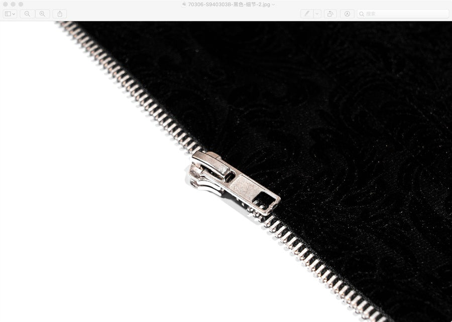 CORSET GOTHIQUE ZIP VELOUR