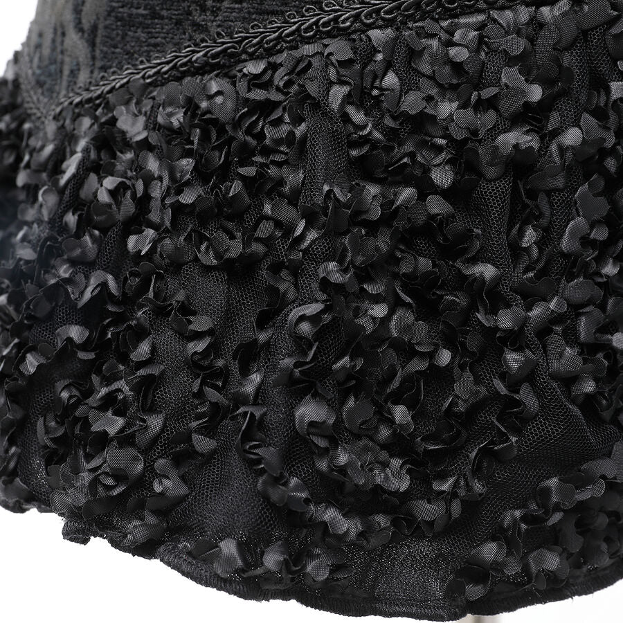 jupe court jacquard Noir