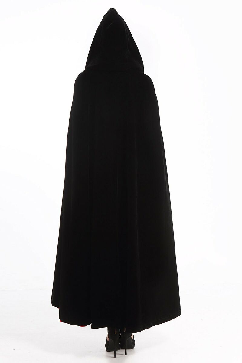 Cape Velours Victorienne noir