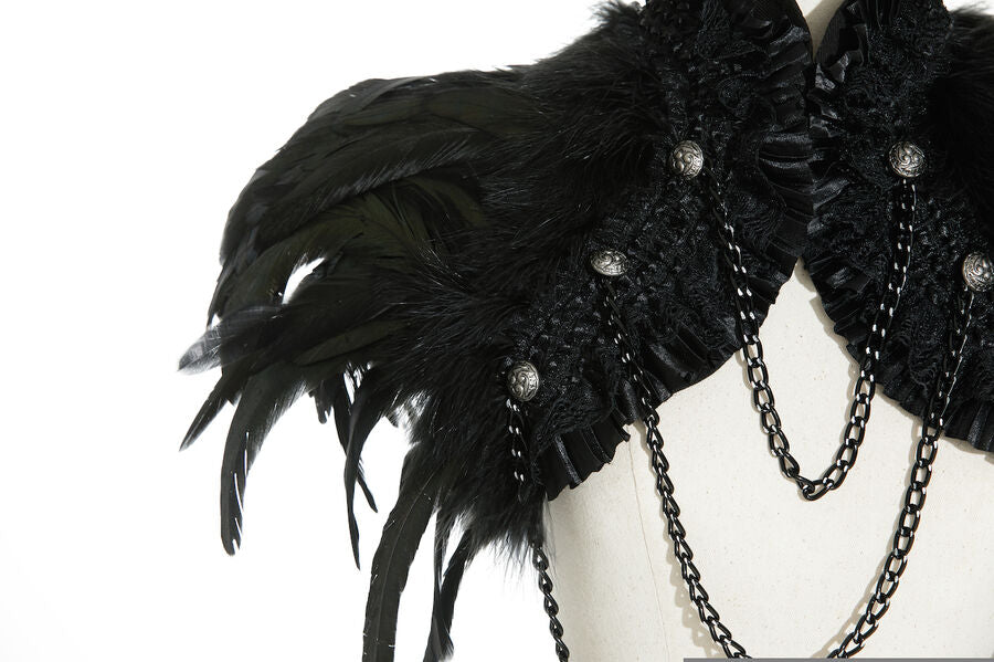 Copy of Boléro à Plumes NOIR