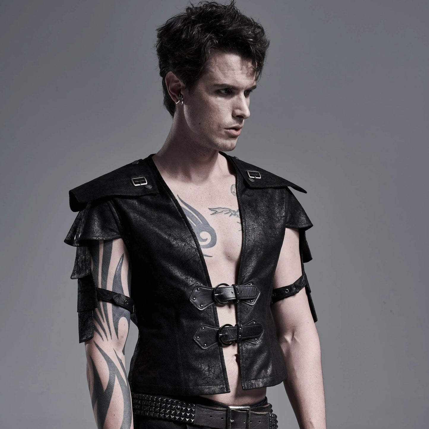 Gilet gladiateur similicuir