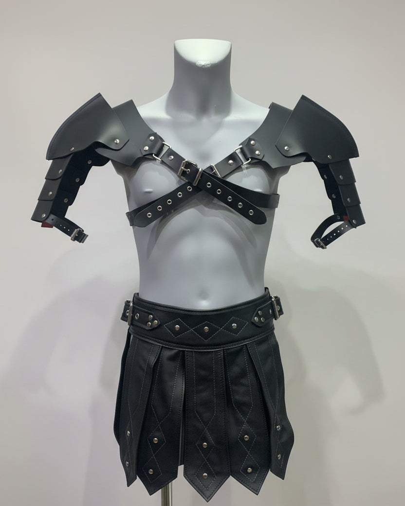 Jupe Gladiateur Cuir