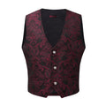 Gilet victorien steampunk ROUGE