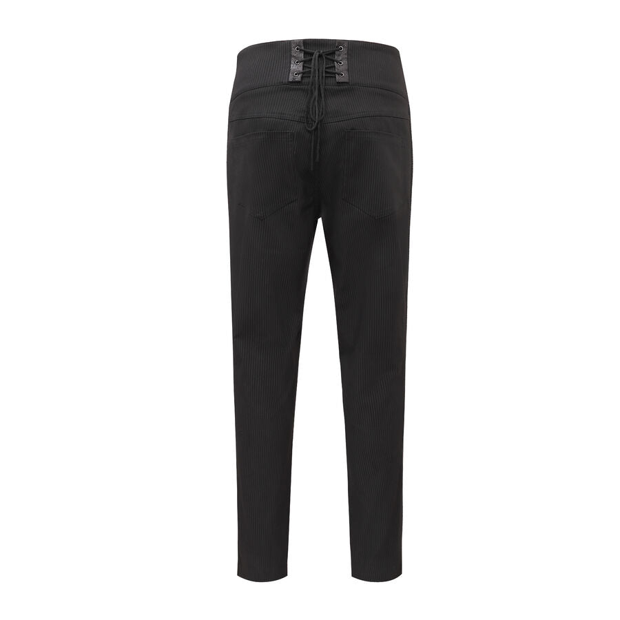 Pantalon taille haute steampunk NOIR