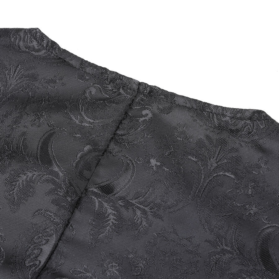 Gilet victorien steampunk NOIR