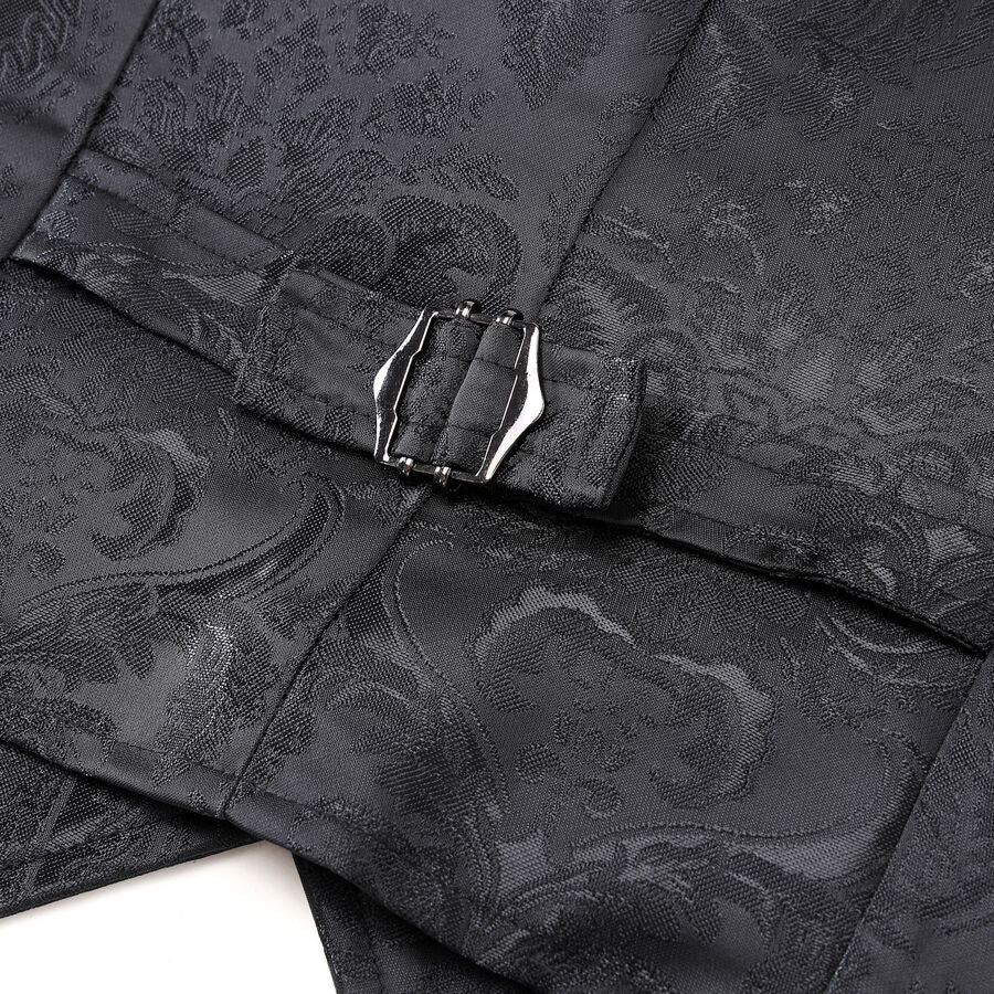Gilet victorien steampunk NOIR