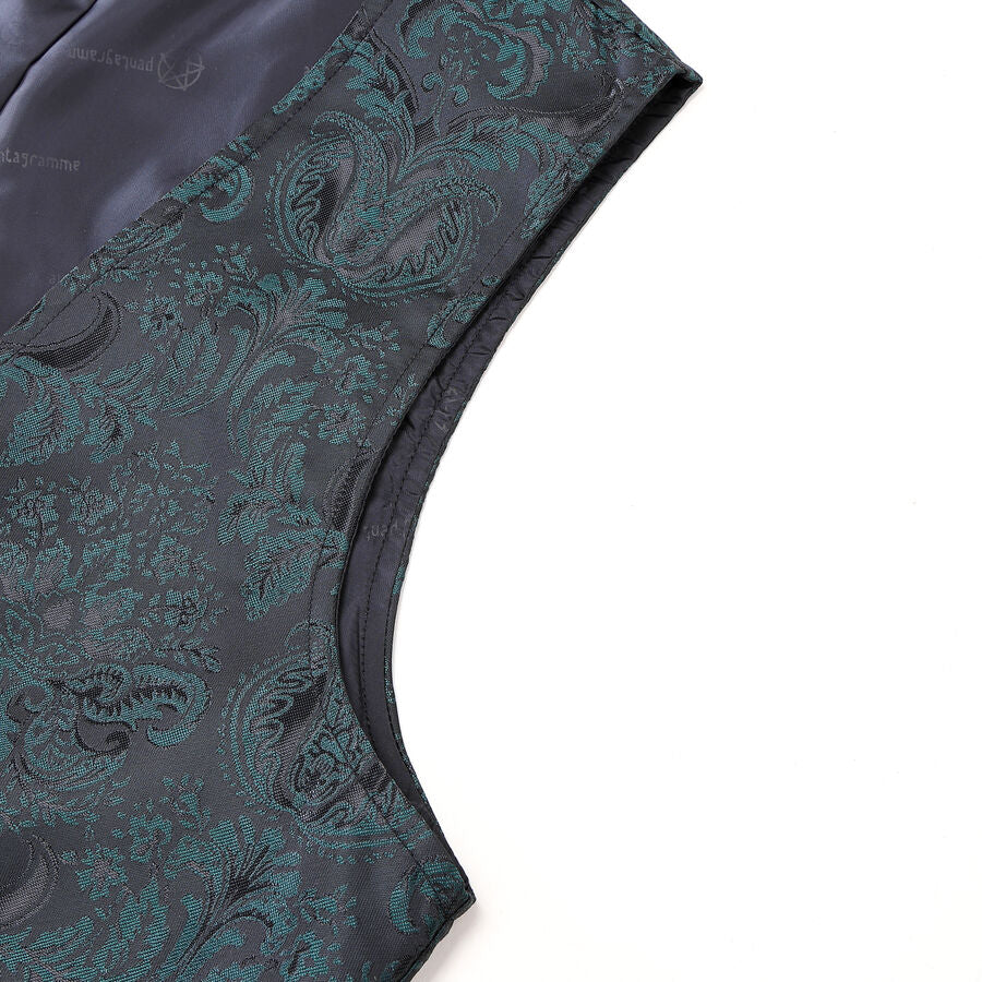 Gilet victorien steampunk VERT