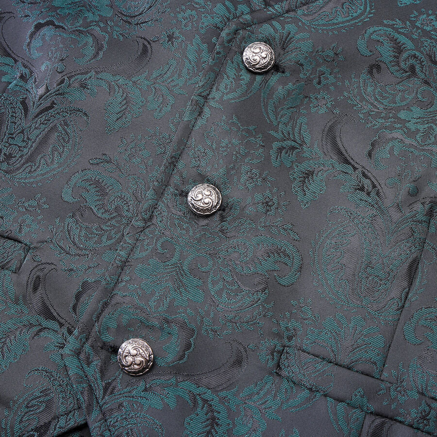 Gilet victorien steampunk VERT
