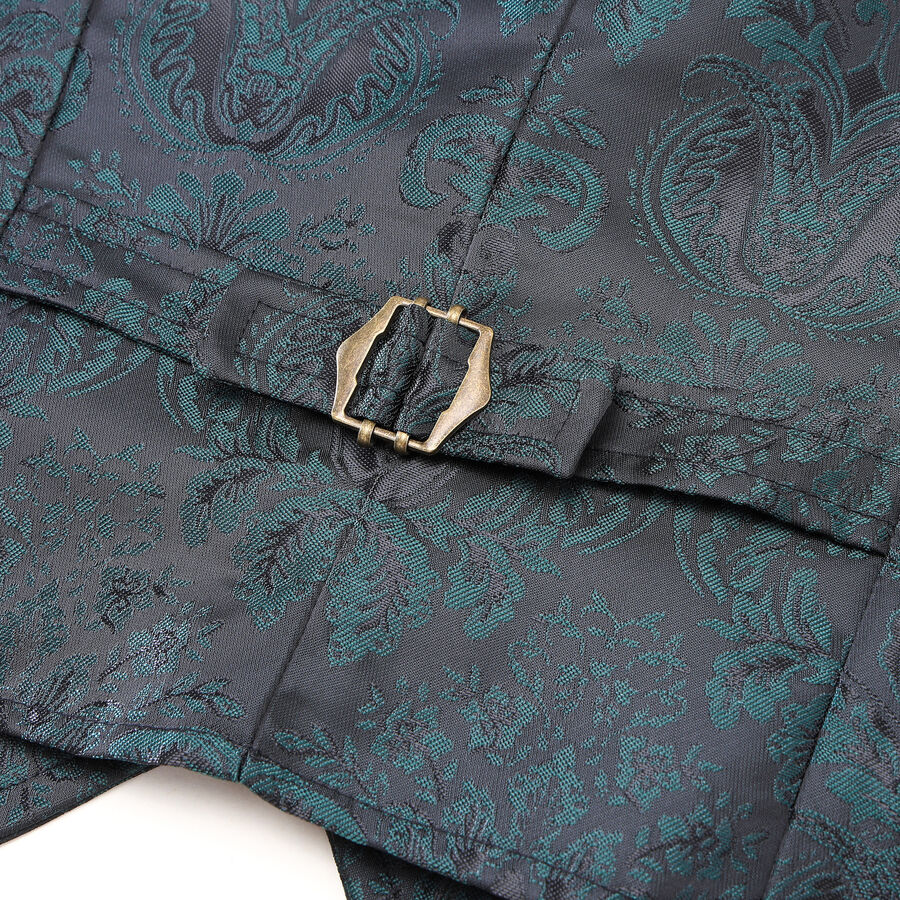 Gilet victorien steampunk VERT
