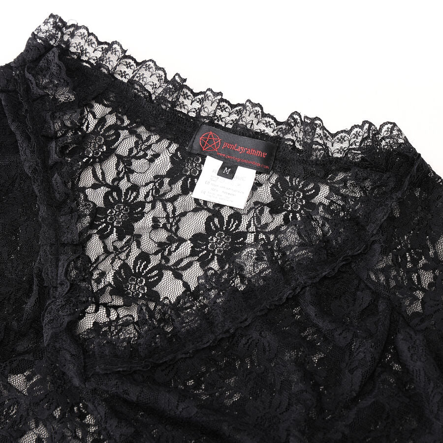 CHEMISE GOTHIQUE DENTELLE