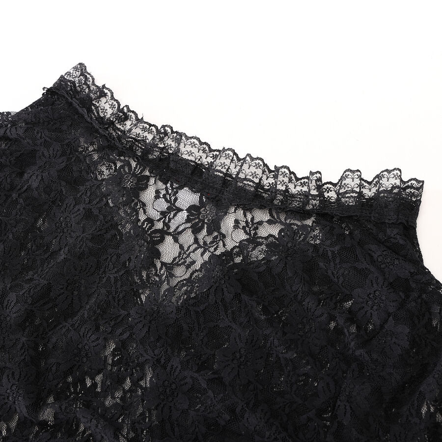 CHEMISE GOTHIQUE DENTELLE