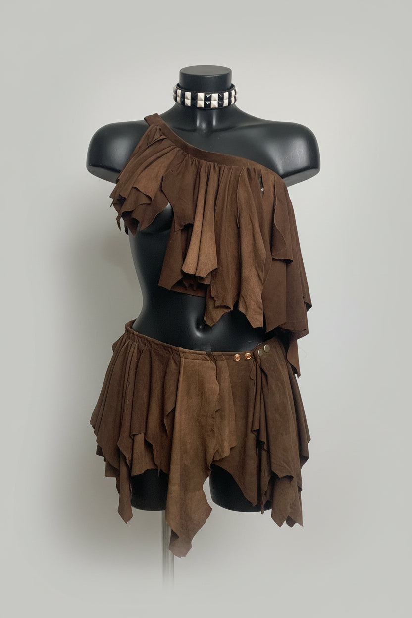 ENSEMBLE Cuir PIERRE A FEU
