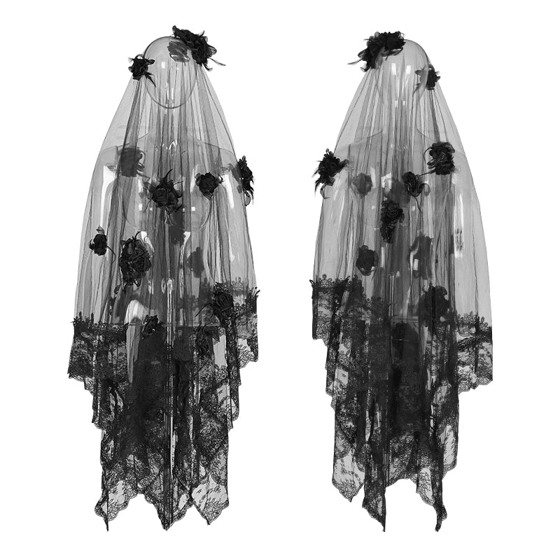 VOILE Gothic FLOWERS