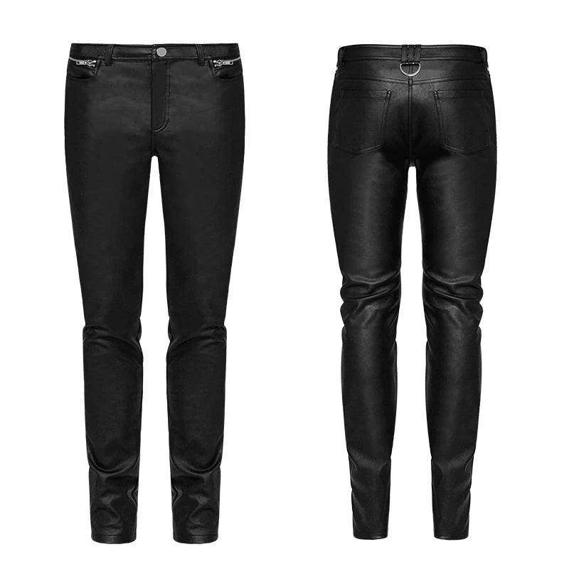 PANTALON FAUX CUIR