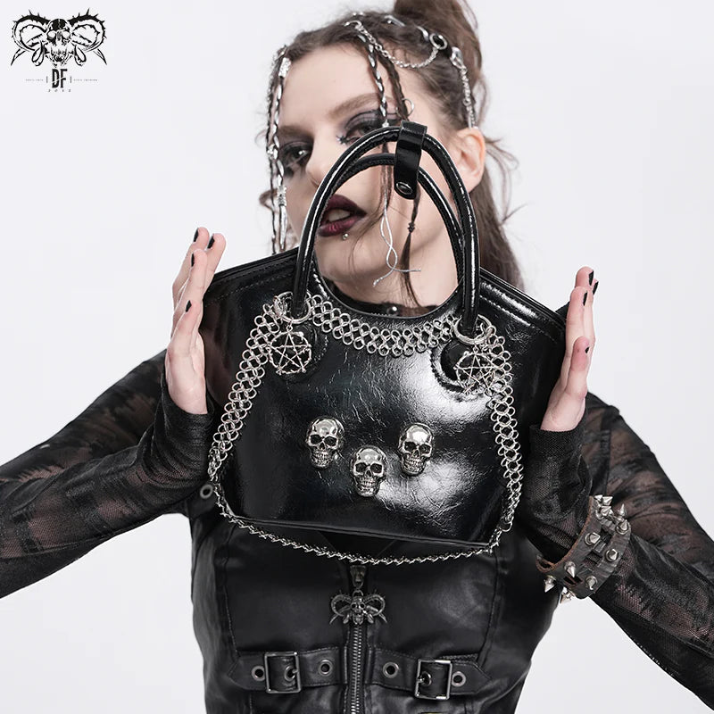 SKULL hand bag