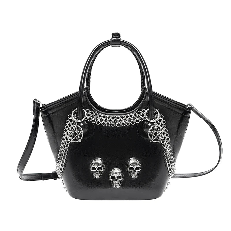 SKULL hand bag