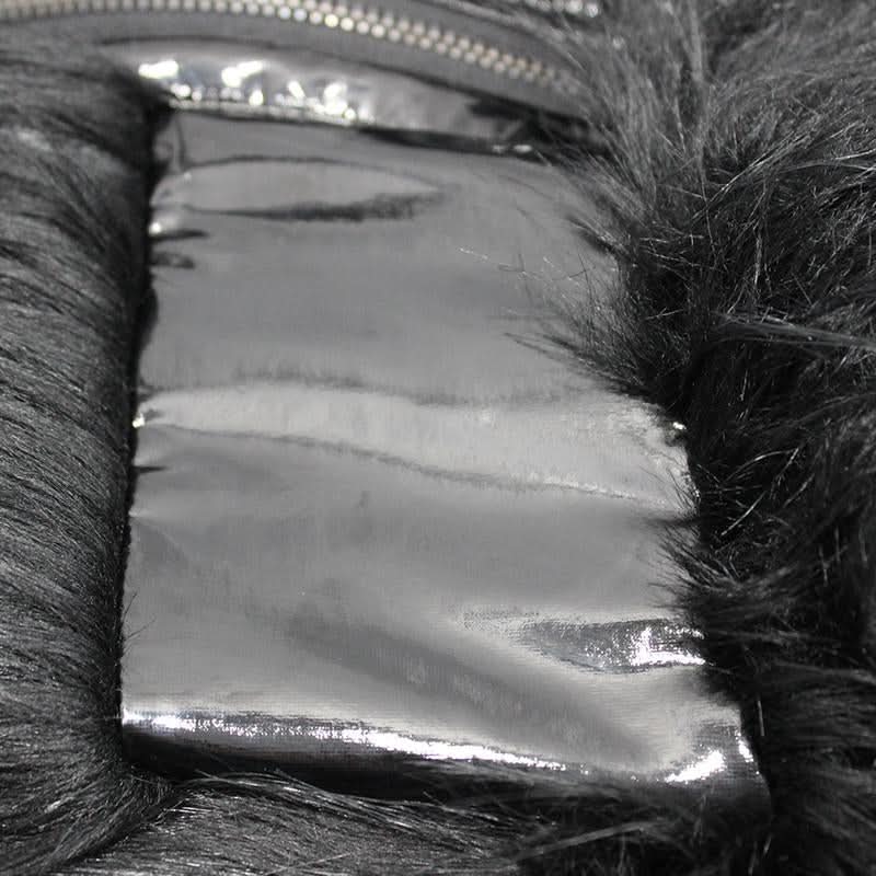 Veste Punk 'Crossroads' Fourrure