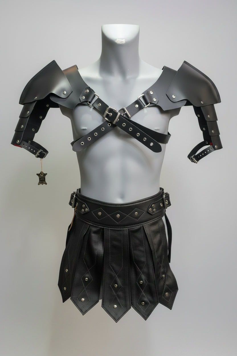 Jupe Gladiateur Cuir