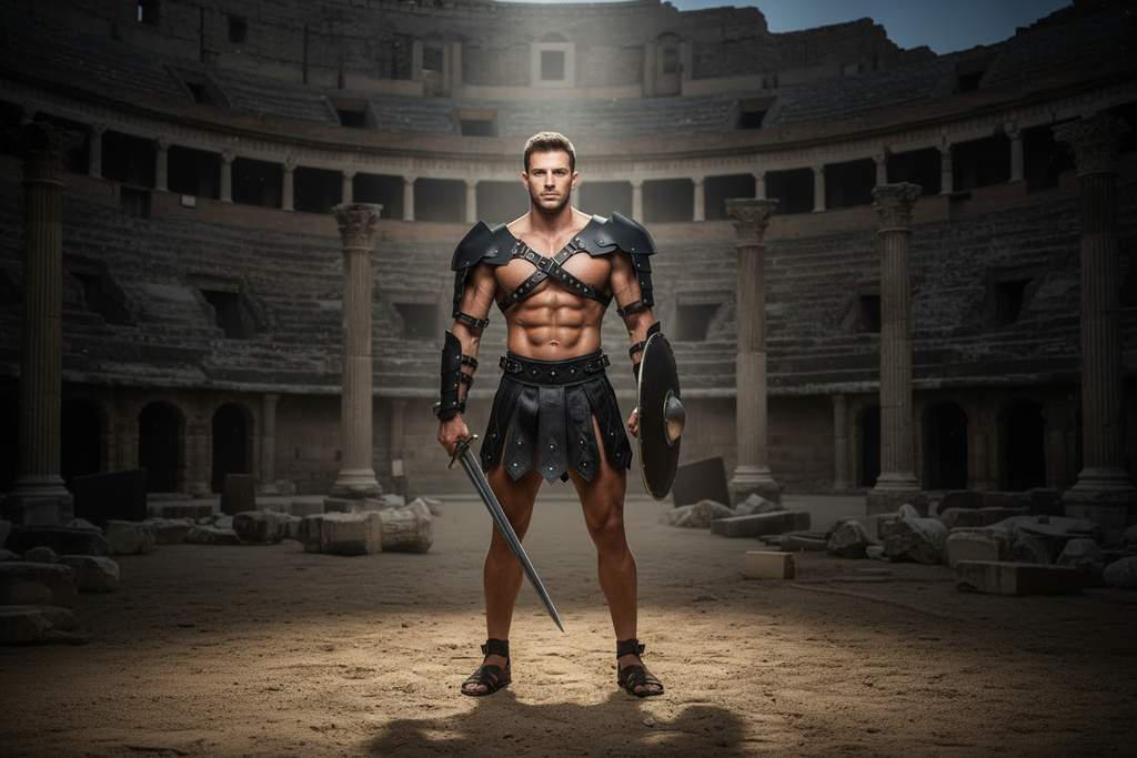 DOUBLE EPAULIERE gladiateur