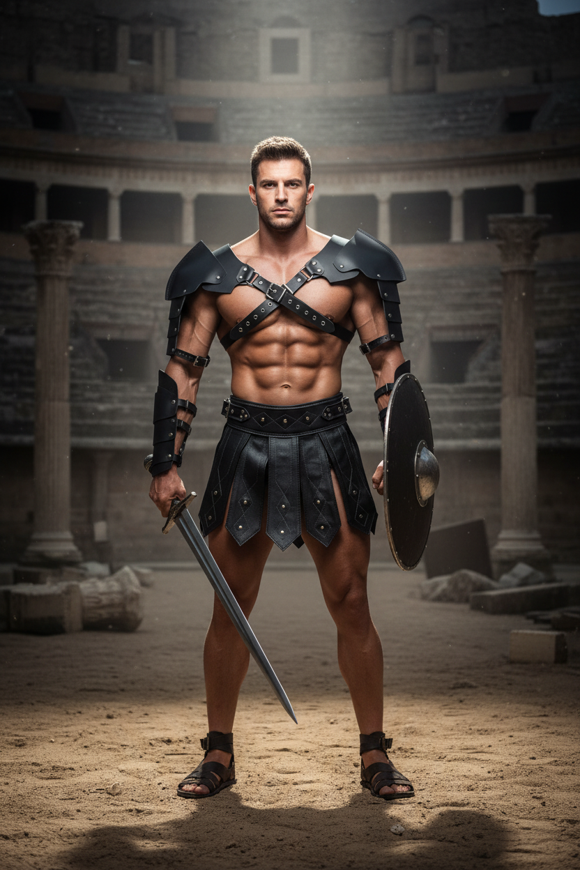 DOUBLE EPAULIERE gladiateur