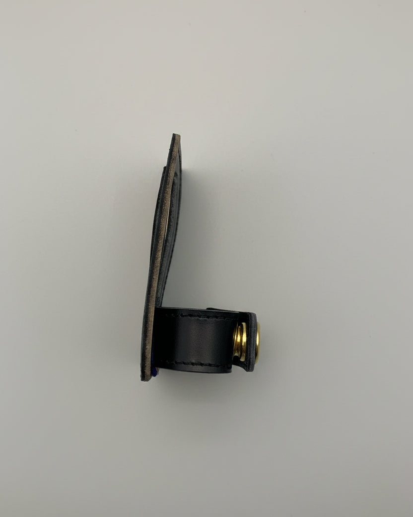 PORTE MARTINET EN CUIR POUR CEINTURE