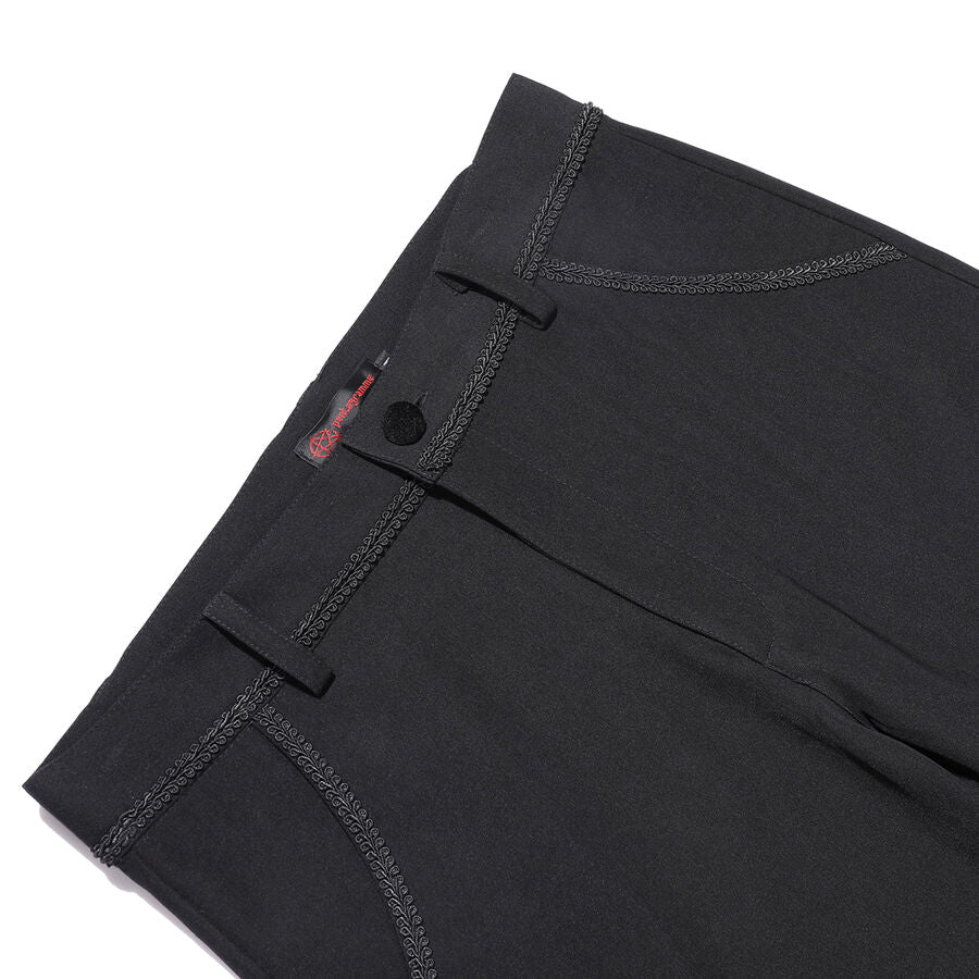 Pantalon Gothique Aristocrate Noir