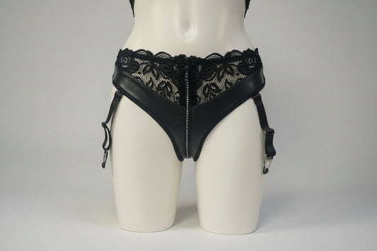 STRING ZIP STRASS