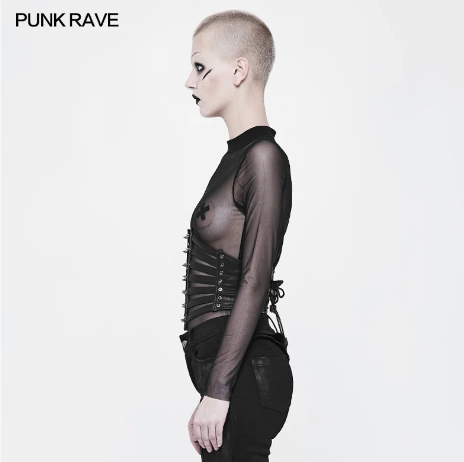 CORSET U/B ROCK AND SPIKE
