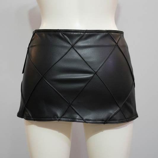 Jupe zip relief