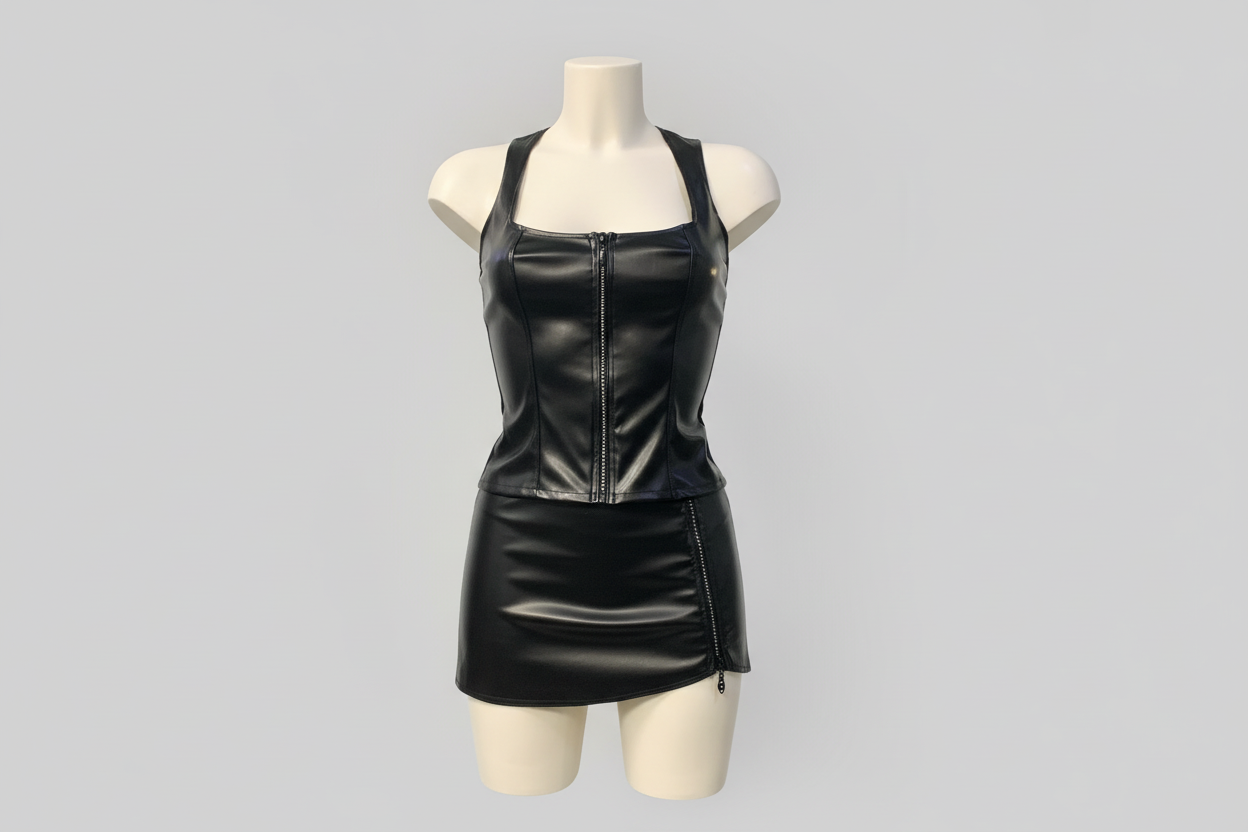 Jupe zip strasse