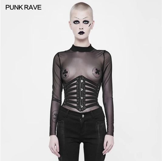 CORSET U/B ROCK AND SPIKE