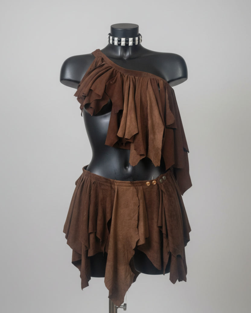 ENSEMBLE Cuir PIERRE A FEU