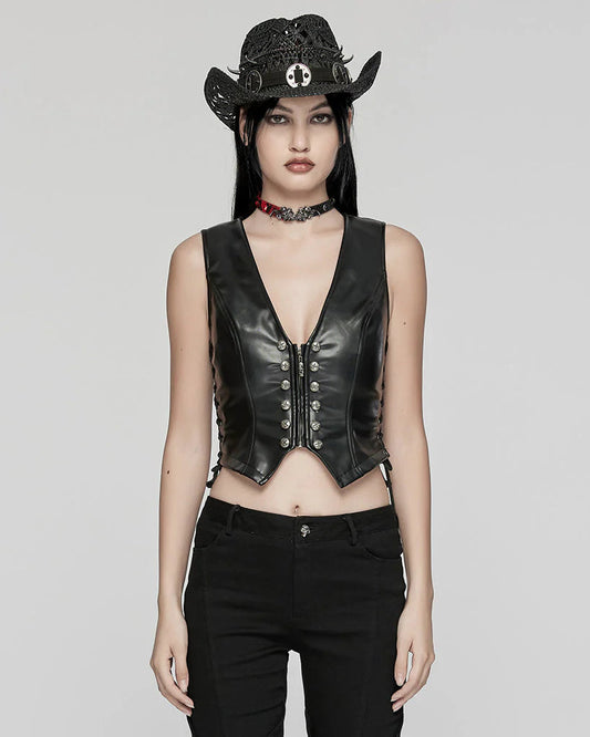 Gilets punk à rivets