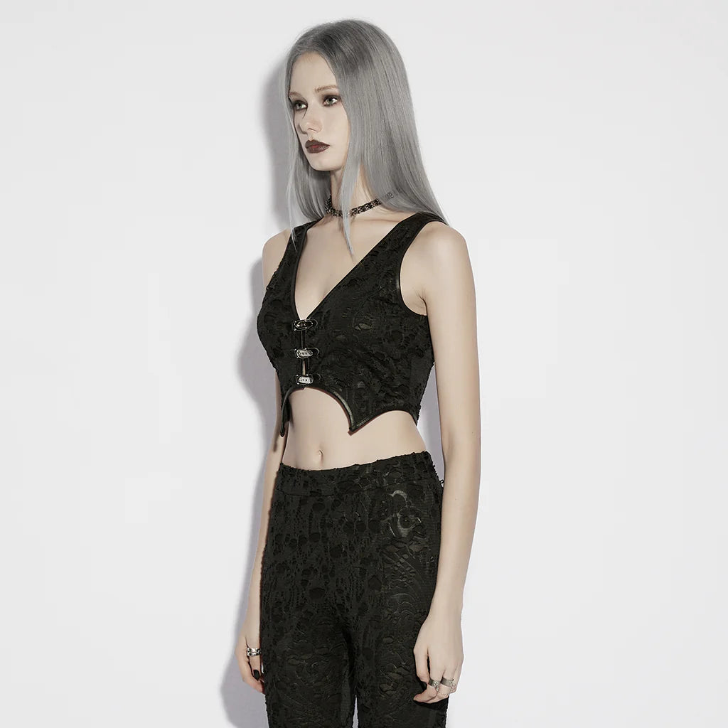 Crop Top Edgy Style