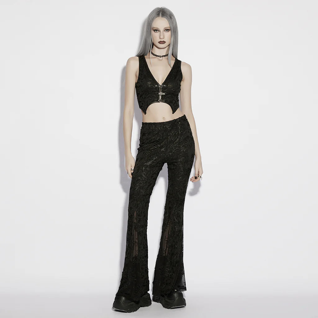 Crop Top Edgy Style
