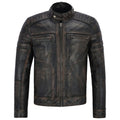 Veste en cuir New rock WNRLMJ030-S1