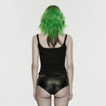 SHORTY FAUX CUIR