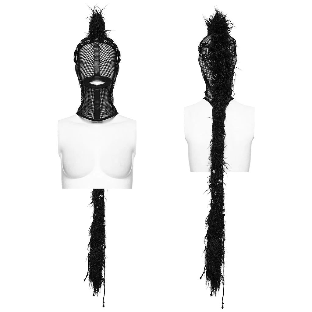 CAGOULE PUNK AVEC LONG TRESSE TOMAHAK