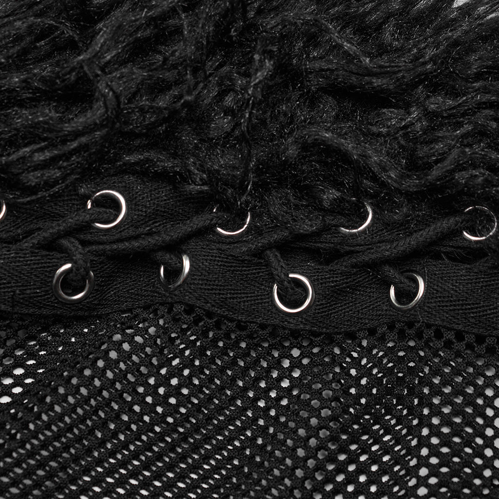CAGOULE PUNK AVEC LONG TRESSE TOMAHAK