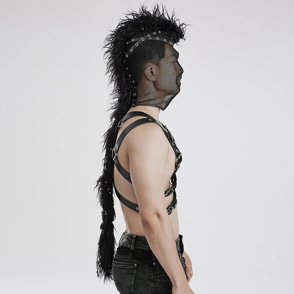 CAGOULE PUNK AVEC LONG TRESSE TOMAHAK