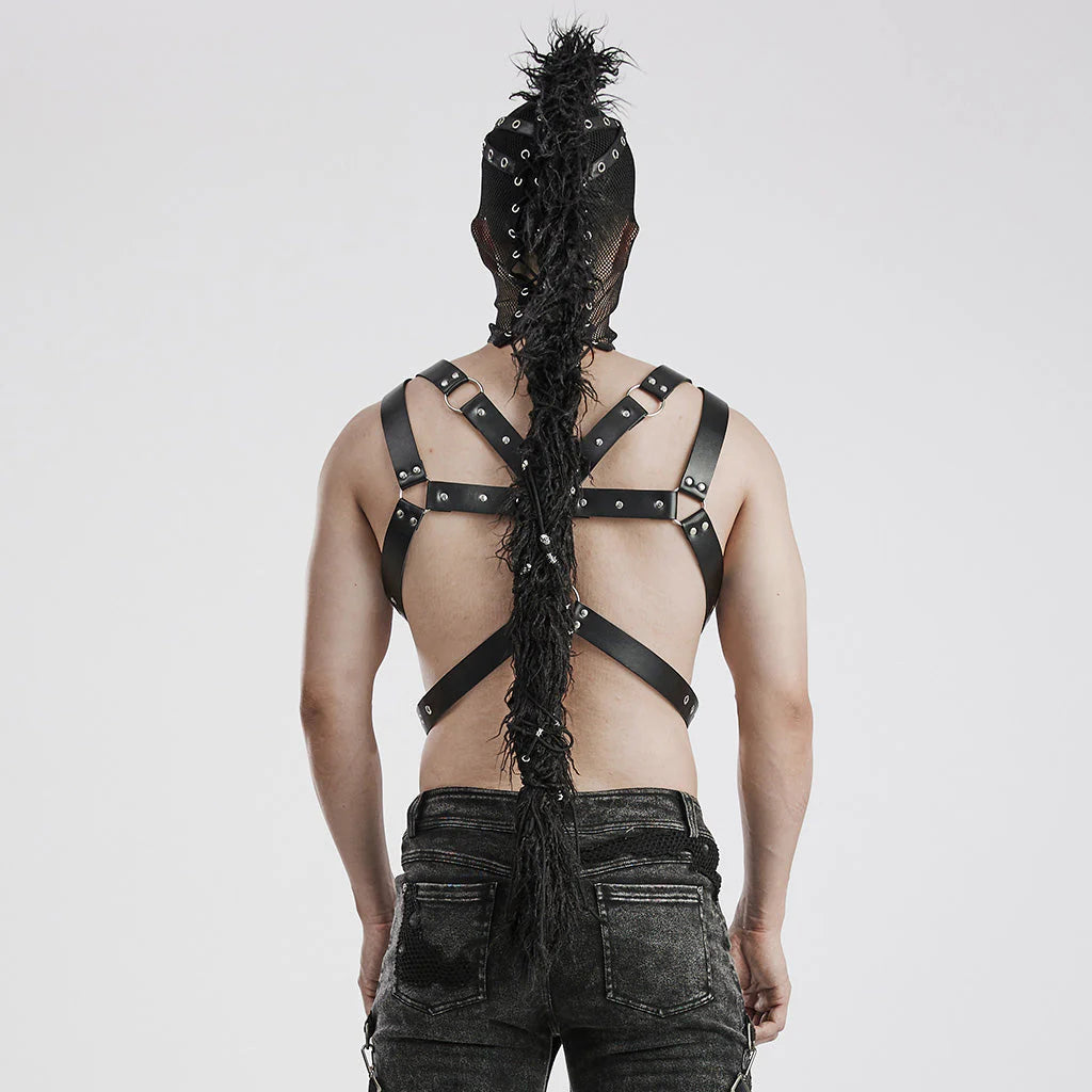 CAGOULE PUNK AVEC LONG TRESSE TOMAHAK
