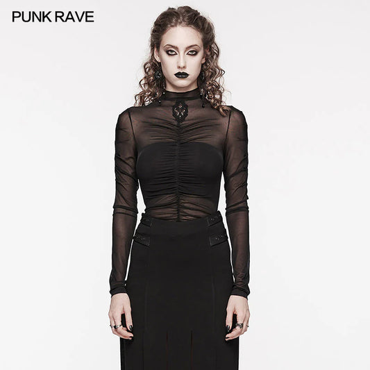 TSHIRT GOTHIQUE transparent