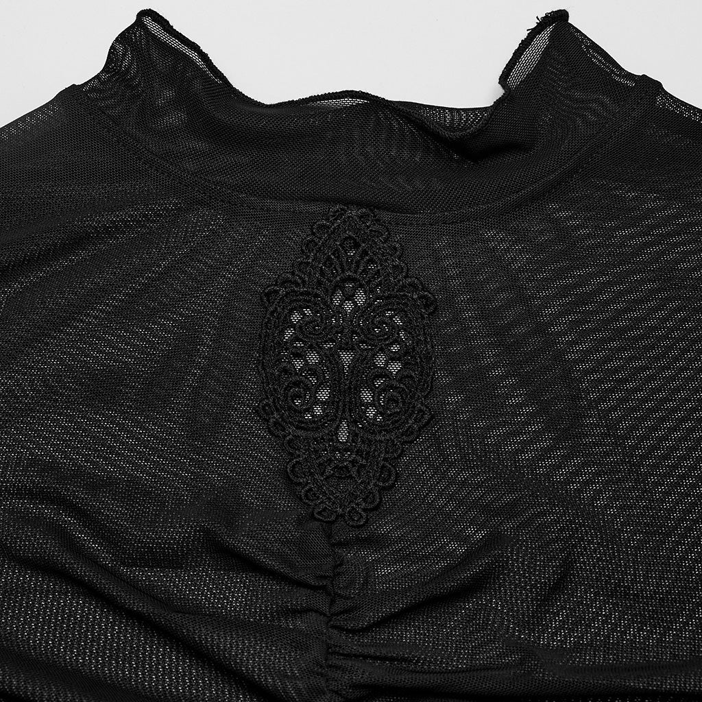 TSHIRT GOTHIQUE transparent