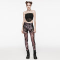 SKELETON GOTHIC RIB TOP