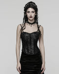 Bustier couturiere a brocade