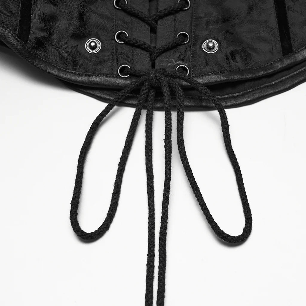 Bustier couturiere a brocade