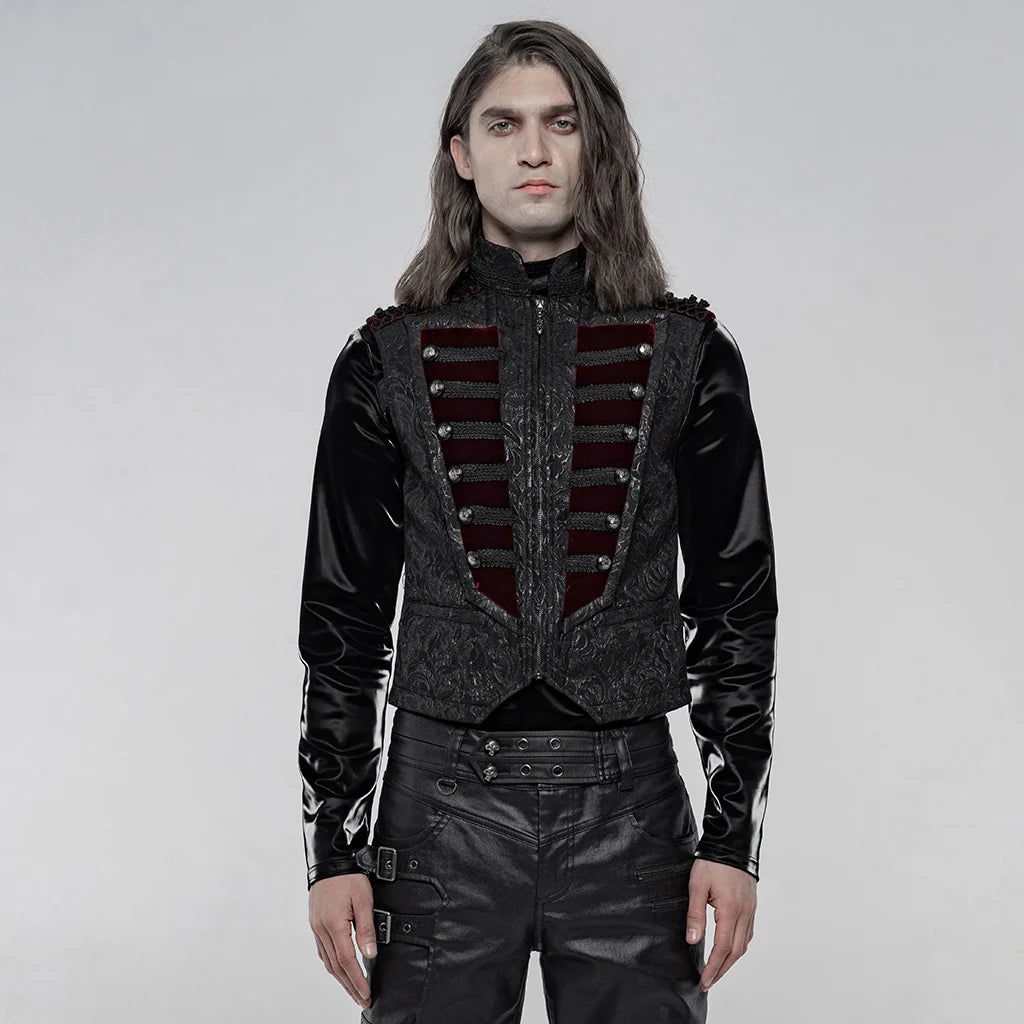 GILET OFFICIER GOTHIQUE
