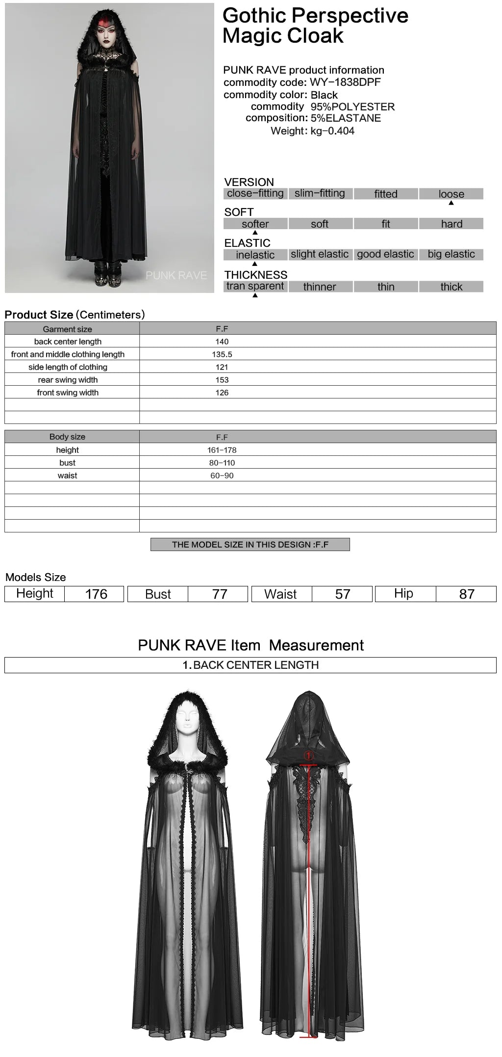 Cape en fourrure et dentelle